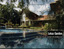 Tablet Screenshot of lotusgardencr.com